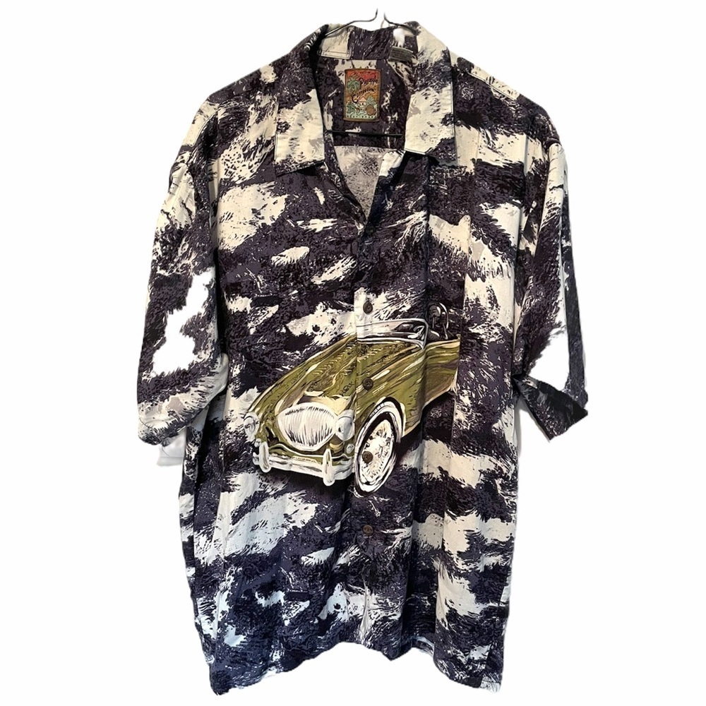Pineapple connection short sleeve button down